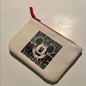 Mickey Mouse White Pouch